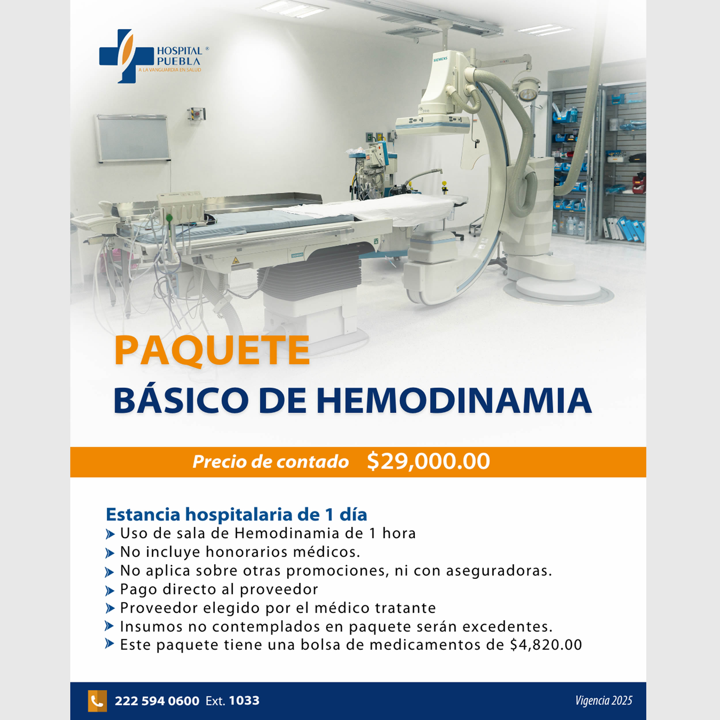 Paquete Básico de Hemodinamia